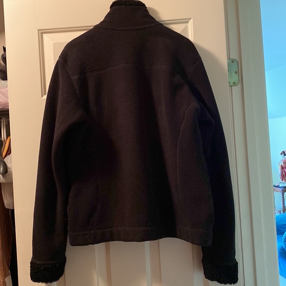 Patagonia reversible black coat size large - Picture 5 of 7